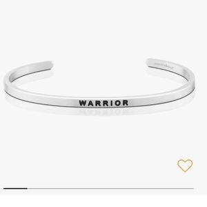 MantraBand Warrior Bracelet - Silver - New in Original Packaging.